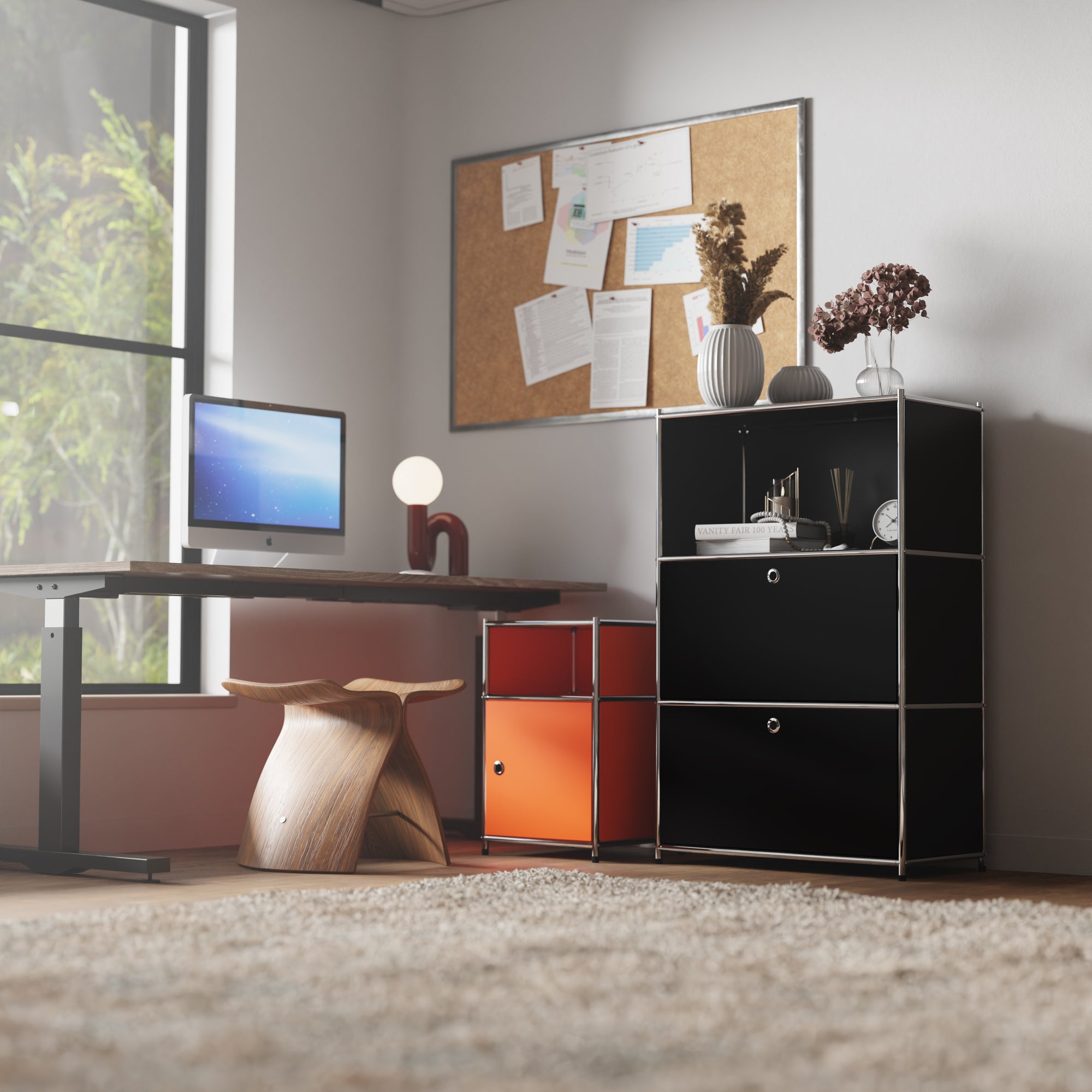 LEBOGU Cabinet (3-Tier)